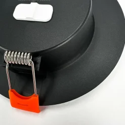 Spot LED Encastré 9W 780 lm IP20 3CCT 3000K/4000K/6500K rond noir downlight LED encastrable ALEXIS HOROZ