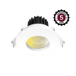 Spot LED Encastrable - CCT 8W 60 IP65 - Dimmable - Blanc - 82mm