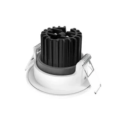 Spot LED Encastrable - CCT 8W 60 IP65 - Dimmable - Blanc - 82mm