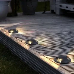 Spot LED Encastrable Extérieur IP65 220V Sol 3W Walkable 2 faisceaux - Blanc Chaud 2300K - 3500K - SILAMP