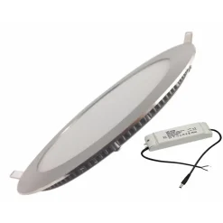 Spot LED Encastrable Extra Plat Rond 18W ALU - Blanc Neutre 4000K - 5500K - SILAMP