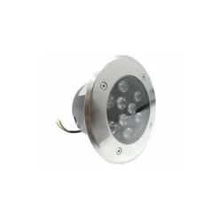 Spot LED Encastrable Extérieur IP65 220V Sol 9W 60 degrés - Blanc Chaud 2300K - 3500K - SILAMP
