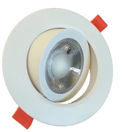 Spot Led Encastrable L anneau Clane Orientable ESCARGOT 10W 6000k Rond