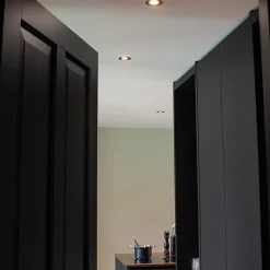 Spot LED Encastrable Orientable 5W Rond Noir SMD - Blanc Neutre 4000K - 5500K - SILAMP