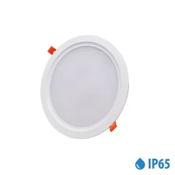 Spot LED Encastrable Plat Étanche 20W BLANC Transformateur Intégré - Blanc Neutre 4000K - 5500K - SILAMP