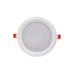Spot LED Encastrable Plat Étanche 20W BLANC Transformateur Intégré - Blanc Chaud 2300K - 3500K - SILAMP