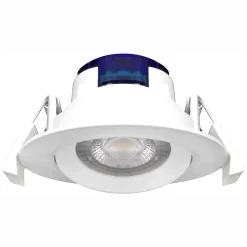 Spot LED encastrable rond blanc 5W IP20 4000K