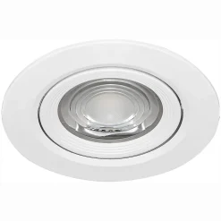 Spot LED encastrable rond blanc 5W IP20 4000K
