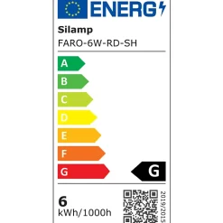Spot LED Encastrable Rond ALU 6W - Blanc Chaud 2300K - 3500K - SILAMP