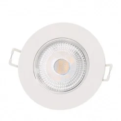 Spot LED Encastrable Étanche Rond 5W Blanc - Blanc Neutre 4000K - 5500K - SILAMP