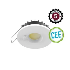 Spot LED encastrable 6W - CCT 2700/3000/4000K - Blanc - Détecteur IR - Gradable - 50 000h