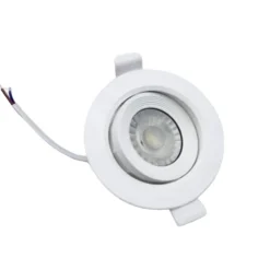 Spot LED Encastrable 5W 30 degrés Orientable - Blanc Chaud 2300K - 3500K - SILAMP
