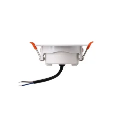 Spot LED Encastrable 7W BLANC Orientable 30 degrés Transformateur Intégré - Blanc Chaud 2300K - 3500K - SILAMP