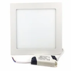 Spot LED Extra Plat Carré BLANC 18W - Blanc Chaud 2300K - 3500K - SILAMP