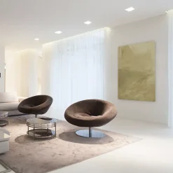 Spot LED Extra Plat Carré 12W Blanc - Blanc Chaud 2300K - 3500K - SILAMP