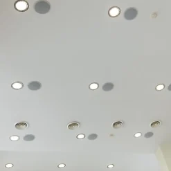 Spot LED Extra Plat Downlight Rond 12W ALU - SILUMEN - Blanc Chaud - Classe A+ - Pack de 10