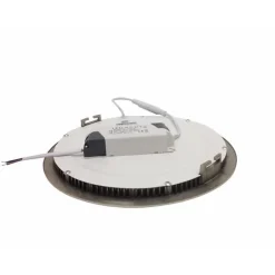 Spot LED Extra Plat Downlight Rond 12W ALU - Silumen - Blanc - LED - Classe A+