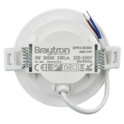 Spot LED extra plat 3W 6500K IP40