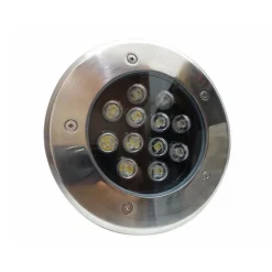 Spot LED Extérieur Encastrable IP65 220V Sol 12W 60 degrés - Blanc Neutre 4000K - 5500K - SILAMP