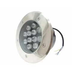 Spot LED Extérieur Encastrable IP65 220V Sol 12W 60 degrés - Blanc Chaud 2300K - 3500K - SILAMP