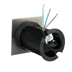 Spot LED Extérieur Encastrable Carré IP65 pour Ampoule GU10 (Pack de 10) - SILAMP