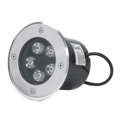 Spot LED Extérieur Encastrable IP65 220V Sol 5W 80 degrés 130 - Blanc Neutre 4000K - 5500K - SILAMP