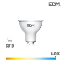 Spot LED GU10 5W Dicroïque équivalent à 35W - Blanc du Jour 6400K - 98326