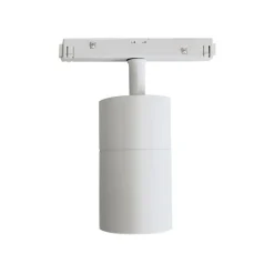 Spot LED sur Rail Magnétique 48V 15W Orientable BLANC - Blanc Chaud 2300K - 3500K