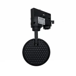 Spot LED sur Rail 30W 80 Compact Triphasé NOIR - SILUMEN