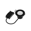 Spot LED étanche encastrable 6W Dimmable CCT Noir IP65 - Silumen