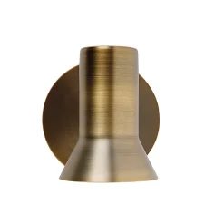 Spot mural orientable et inclinable en bronze avec interrupteur - Karin 1