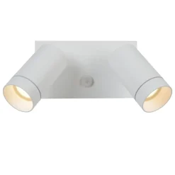 Spot mural TAYLOR en aluminium avec 2xGU10 - Blanc - Lucide