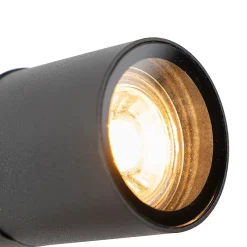 Spot orientable à piquet noir IP44 - Solo