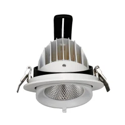Spot Orientable LED COB Escargot 12W Blanc neutre 4000K