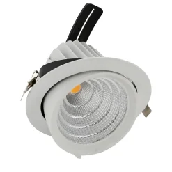 Spot Orientable LED COB Escargot 12W Blanc neutre 4000K