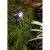 Spot solaire à piquer- Hauteur 26cm- 1 LED SMD blanche- 20 Lumens- Eclairage extérieur Jardin