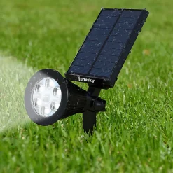 Spot solaire projecteur SPIKY Blanc froid 100LM