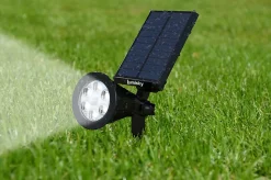 Spot solaire projecteur SPIKY Blanc froid 100LM