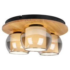 Spot TEXAS trois elements applique murale ou plafonnier