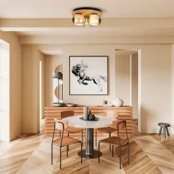 Spot TEXAS trois elements applique murale ou plafonnier