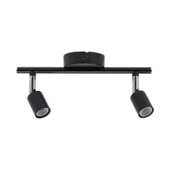 Spotlight Carolina IP44 GU10 230V max. 2x10W gradable Anthracite Chrome