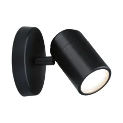 Spotlight Zyli IP44 GU10 230V max. 10W gradable Noir mat