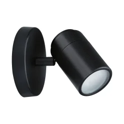 Spotlight Zyli IP44 GU10 230V max. 10W gradable Noir mat