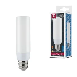 Standard 230 V LED Deco Pipe E27 520lm 5,5W 2700K gradable Satiné