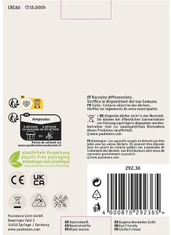 Standard 230 V Réflecteur LED GU10 Kit de 5 5x460lm 5x4,9W 4000K Aluminium blanc