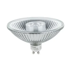 Standard 230 V Réflecteur LED QPAR111 GU10 425lm 6,5W 2700K gradable Argent