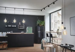 Standard 230 V Réflecteur LED GU10 750lm 8W 4000K gradable Noir mat