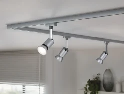 Standard 230 V Réflecteur LED GU10 Kit de 5 5x460lm 5x4,9W 2700K Aluminium blanc