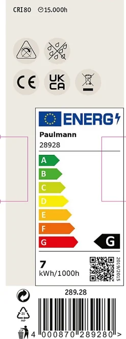 Standard 230 V Réflecteur LED GU10 Kit de 3 3x460lm 3x7W 4000K Blanc dépoli