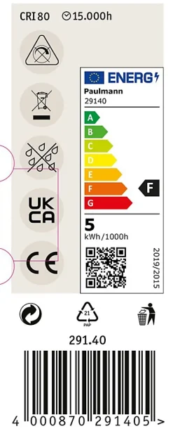 Standard 12 V Réflecteur LED GU4 3x345lm 3x4,2W 2700K Argent